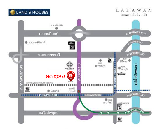 *****บ้านเดี่ยวมือสองสุดหรู โครงการ ลดาวัลย์ ราชพฤกษ์-ปิ่นเกล้า หลังมุม เนื้อที่ 146.70 ตร.ว. พื้นที่ใช้สอย 400 ตร.ม. ฟังก์ชัน 4 ห้องนอน 4 ห้องน้ำ 1 ห้องแม่บ้าน 3 ที่จอดรถ โครงการบนทำเลศักยภาพ ติดถนนราชพฤกษ์ เชื่อมต่อถนนบรมราชชนนี ถนนพรานนก-กาญจนาภิเษก ถนนพุทธมณฑลสาย1 ใกล้รถไฟฟ้าสายสีน้ำเงิน "สถานีบางหว้า" และจุดขึ้นทางด่วน "ศรีรัช"